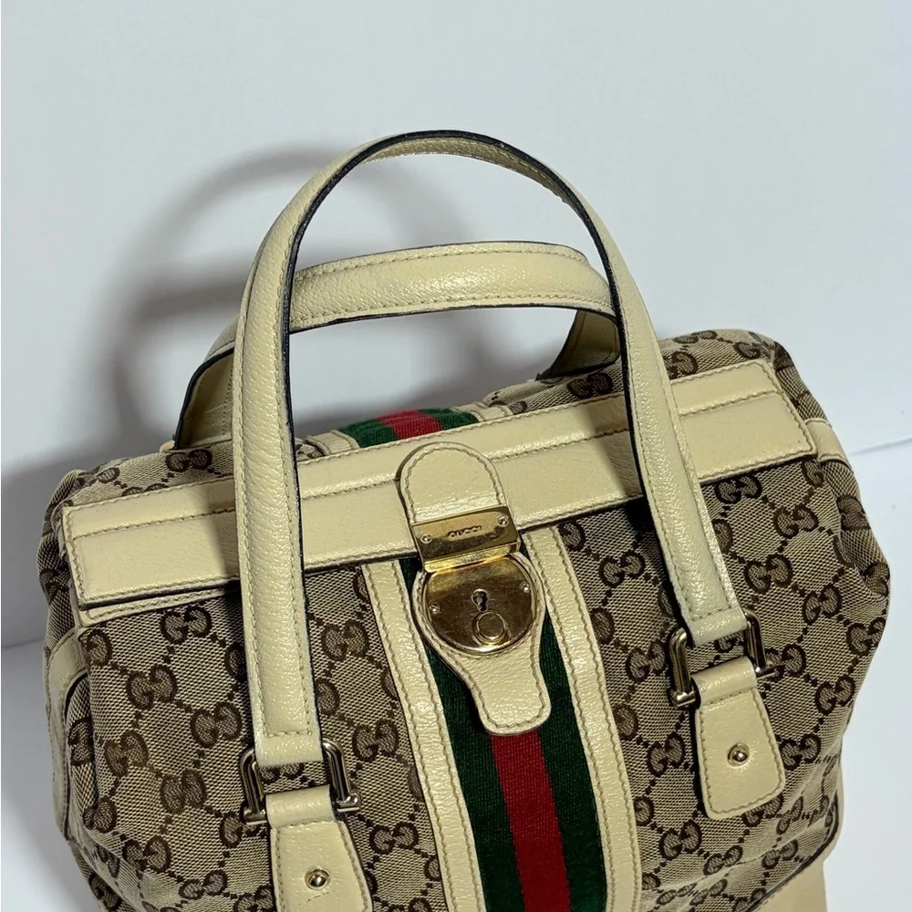 Rare, AUTHENTIC Gucci Treasure Boston Bag
